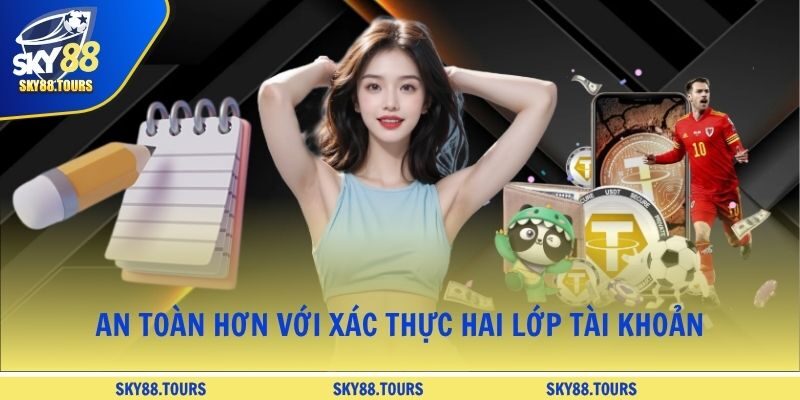 An toàn hơn với xác thực hai lớp tài khoản