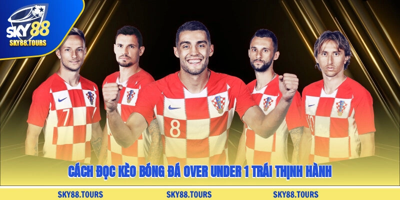 Cách đọc kèo bóng đá O/U 1 trái thịnh hành