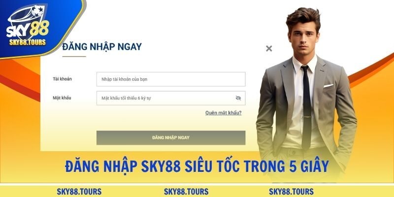 Đăng nhập SKY88 siêu tốc trong 5 giây